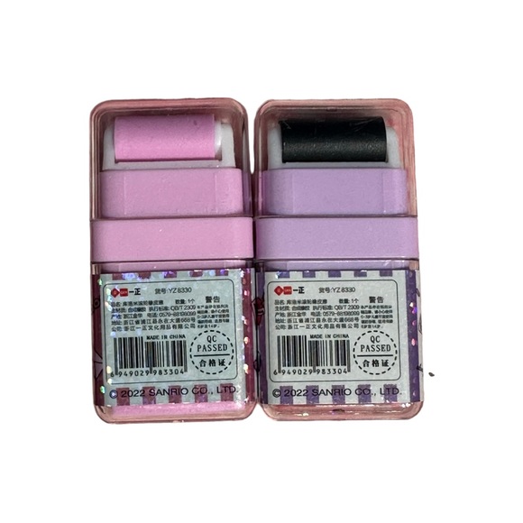 Sanrio - Kuromi Double Sided Roller Eraser - Kawaii Stationary - Back to School - Picture 3 of 4